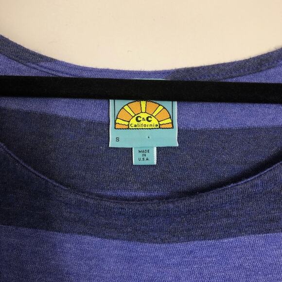 C&C Blue Striped Shirt - Picture 2 of 5